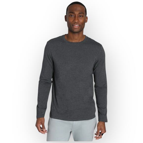 Jachs Other - NWT JACHS New York Stretch Pima Blend Crewneck Pullover – Size Small – Charcoal